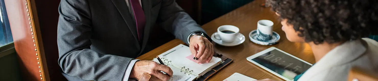 Lawyer showing legal options for his client with a deportation order in the United States Lawyer showing legal options for his client with a deportation order in the United States