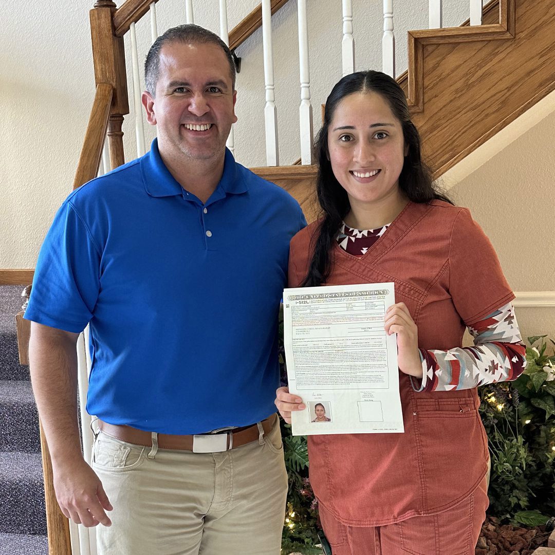Immigration Success Stories - DACA Travel Permit Approved by Attorney Luiggi Perdomo in Dallas, Texas thanks to the Perdomo & Associates Immigration Law Firm