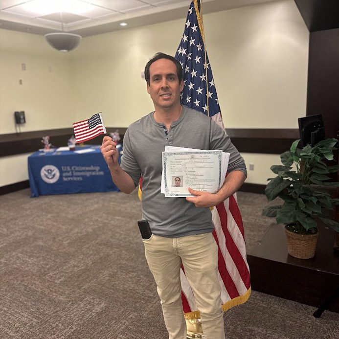 Immigration Success Stories - Citizenship Application Approved in Dallas, Texas thanks to Perdomo & Associates Immigration Law